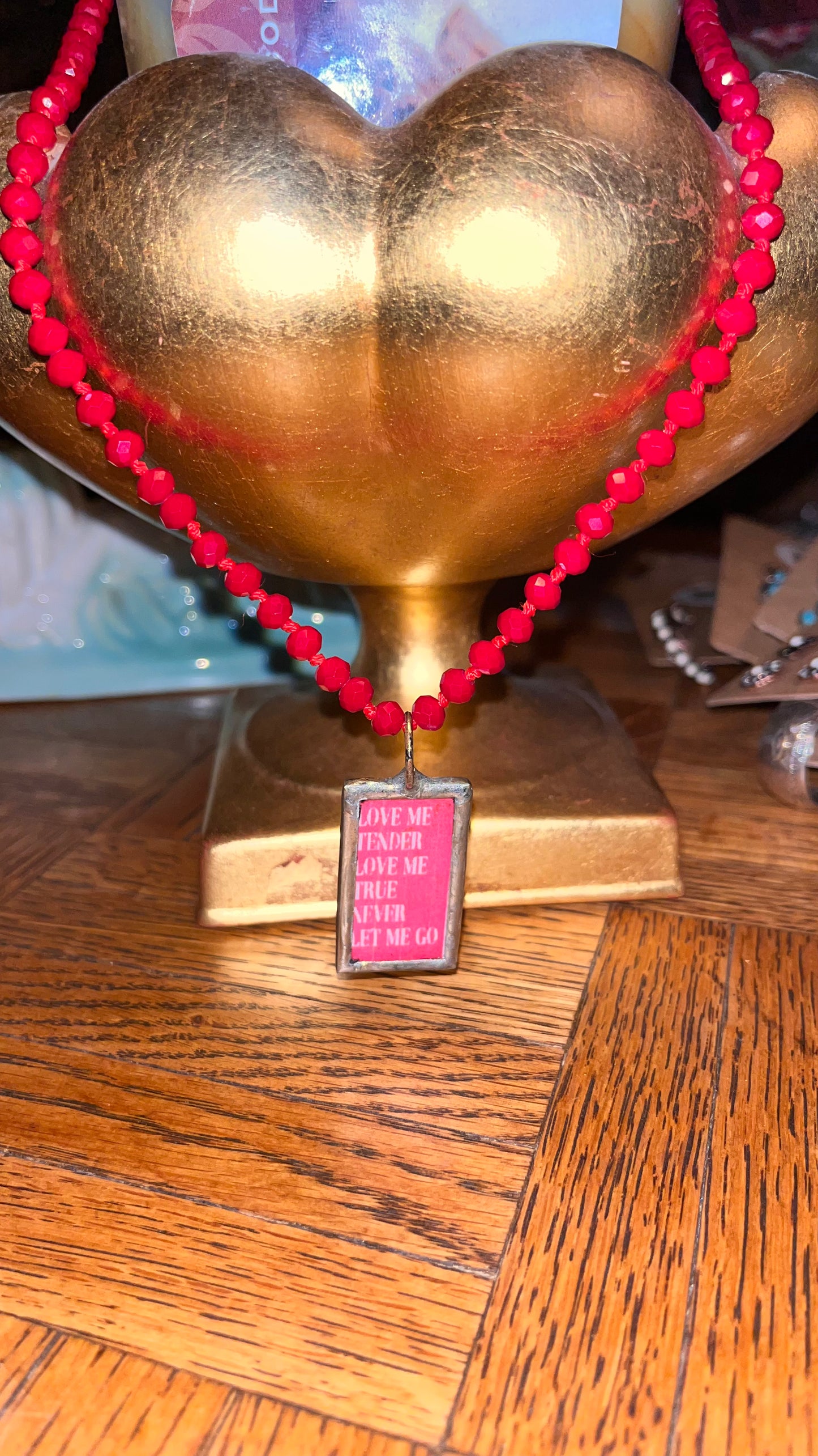 “Love Me Tender” -necklace