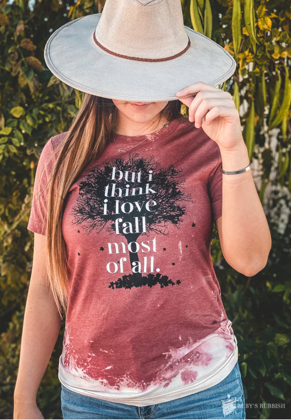I Love Fall Most of All - t shirt