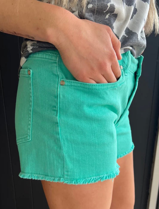 Summer Nights -turquoise shorts