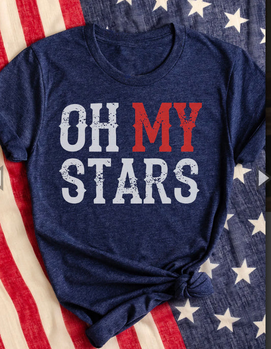 Oh My Stars - v-neck t-shirt