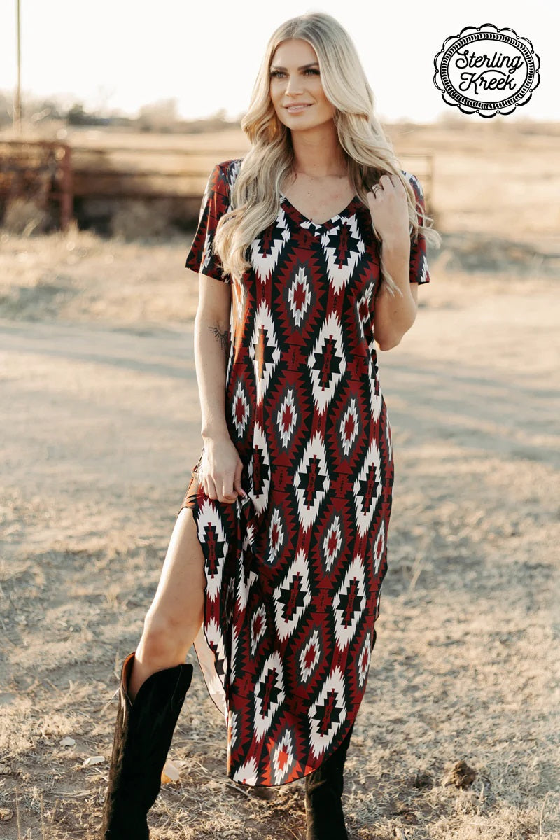 Western Rebel Maxi Dress