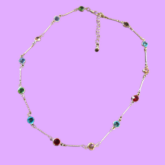 Bejeweled necklace