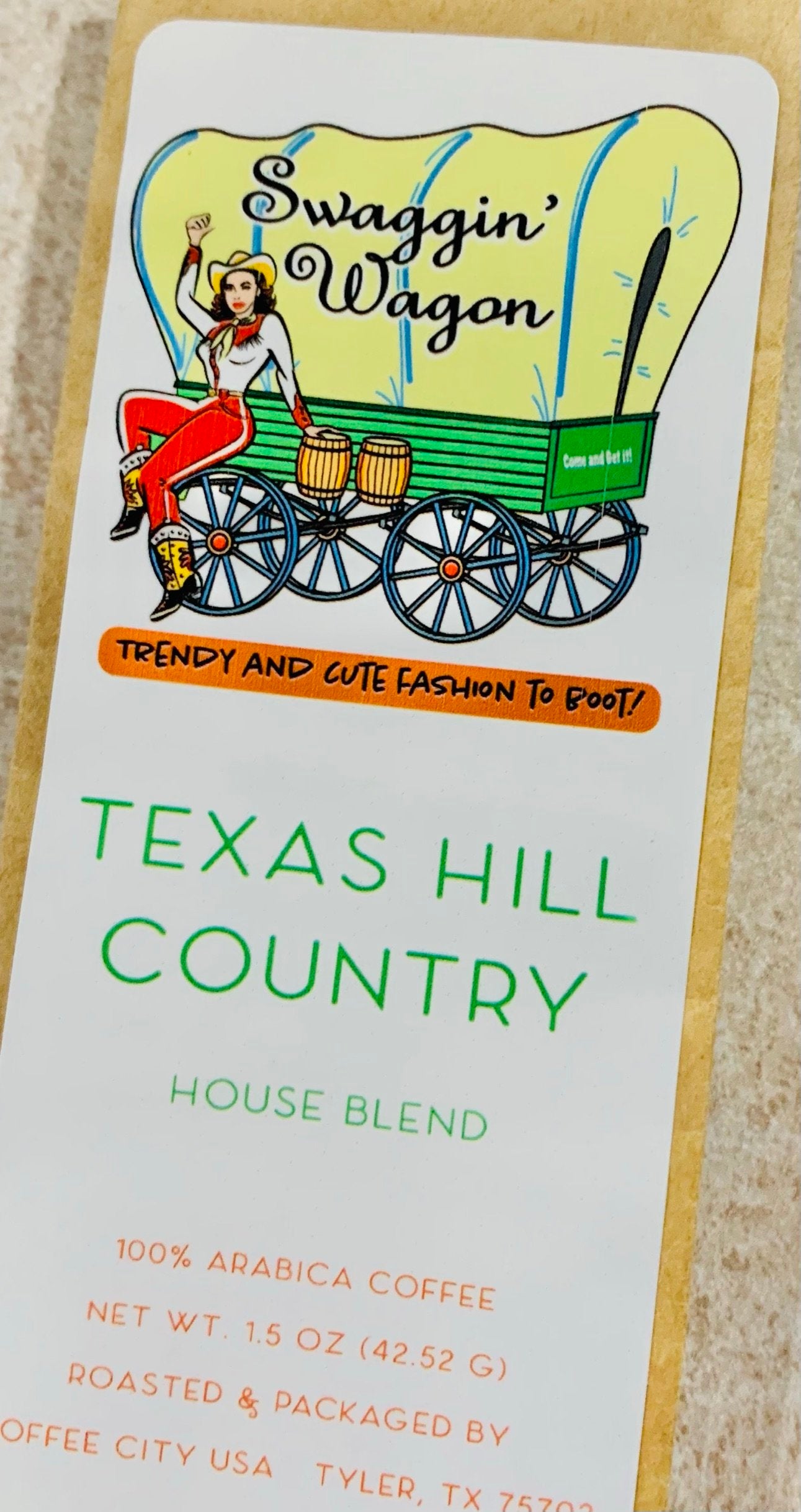 Texas Hill Country  Gourmet Coffee -(1.5 oz.) (house blend)
