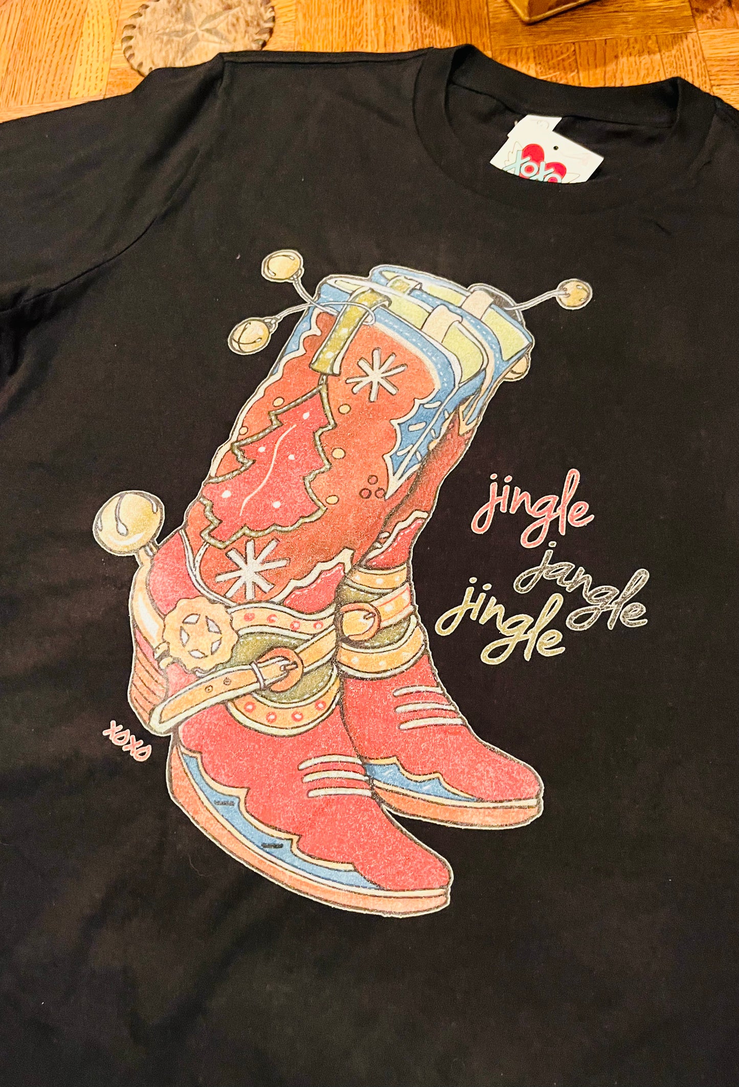 Jingle Jangle Boots - t-shirt