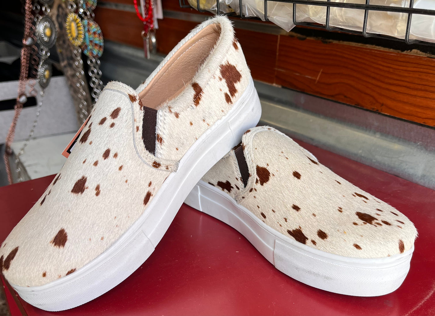 Cowhide Slip-on shoes â The Swaggin' Wagon