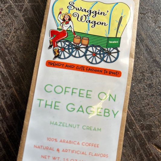 Coffee on the Gageby (1.5 oz.)  (Hazelnut Cream)
